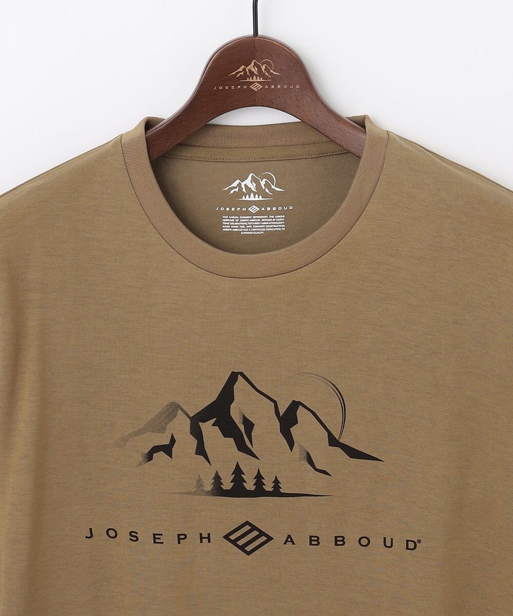 JOSEPH ABBOUD MOUNTAIN ロゴ Tシャツ 