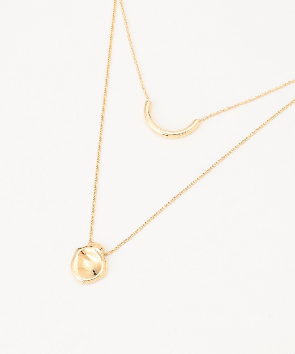 ANY モチーフレイヤード風ネックレス 