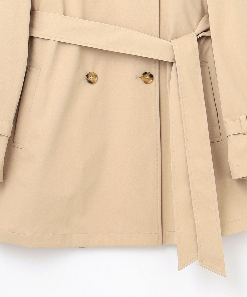 組曲 コットンライクツイル トレンチコート 