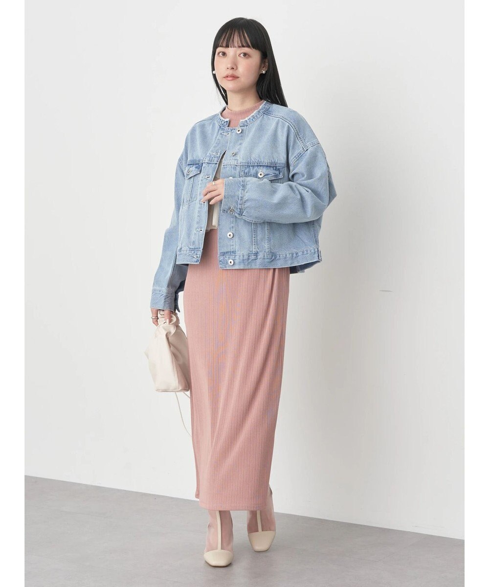 earth music&ecology スタンドカラーＧジャン 