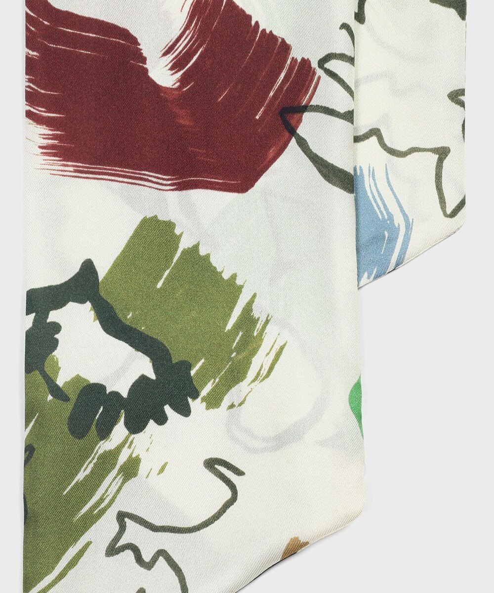 Paul Smith プリント ナロースカーフ 