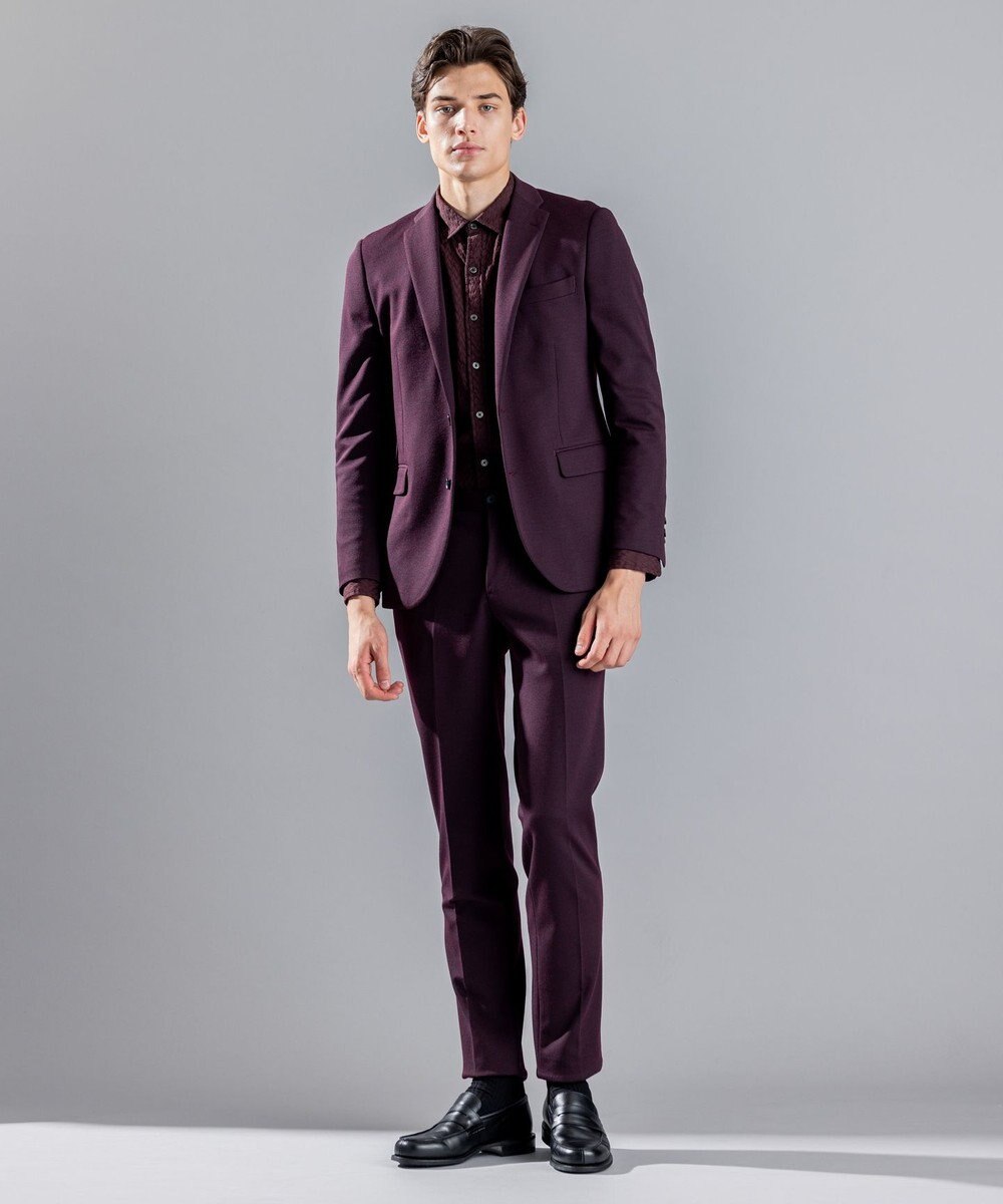 JOSEPH HOMME アロージャガードストレッチ　レギュラーカラーシャツ 