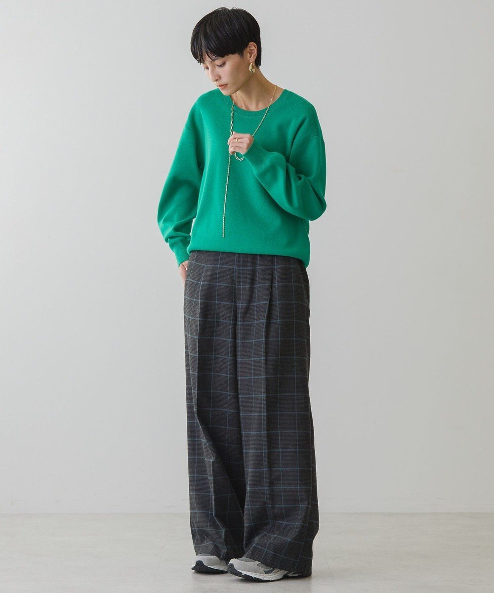 AMERICAN HOLIC スウェットライクニットプルオーバー 