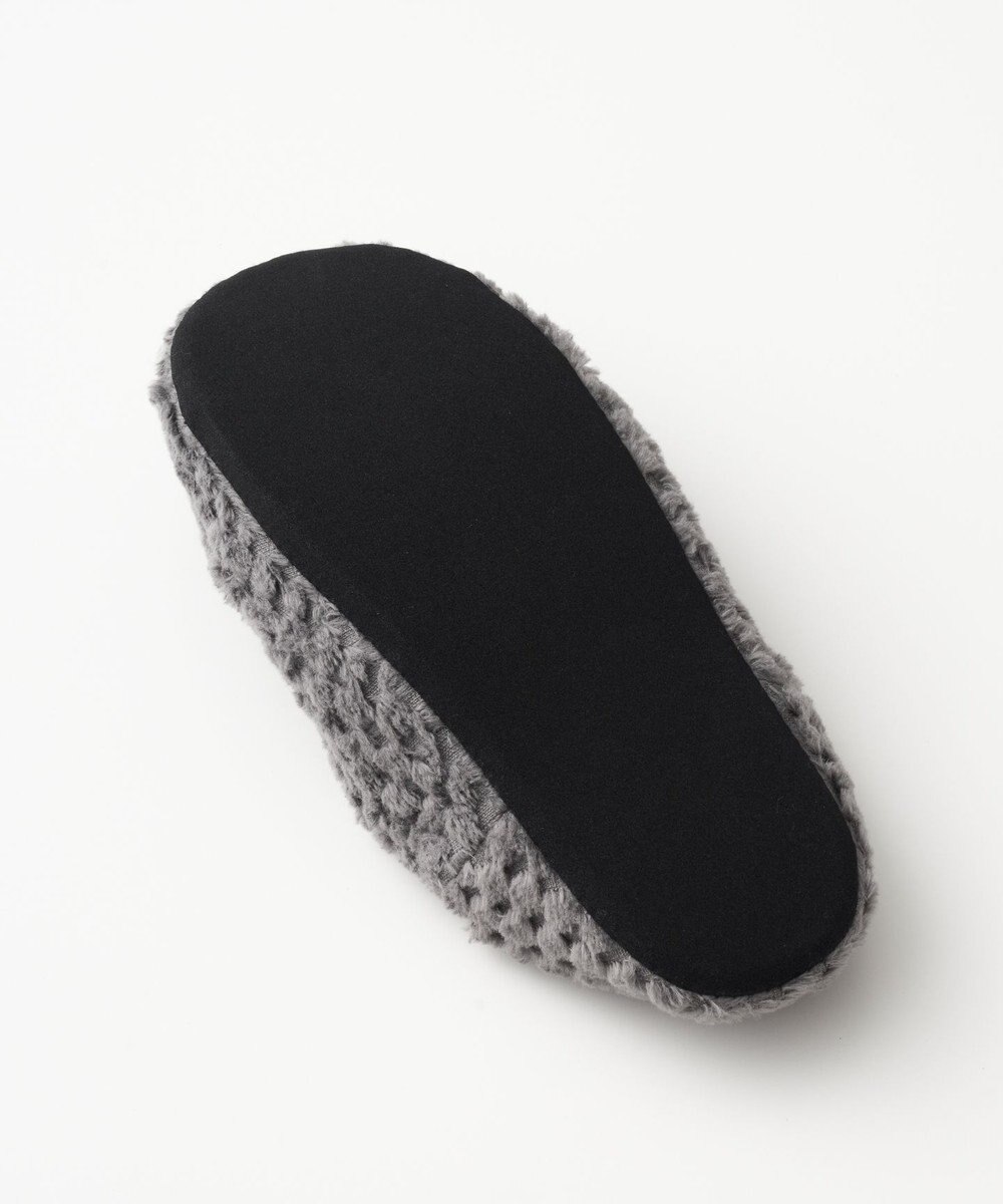 LOOM&SPOOL GRS綿毛布ルームシューズ 