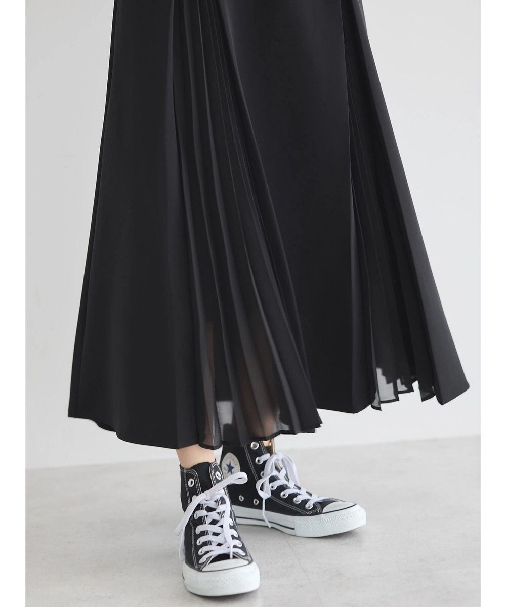 earth music&ecology プリーツジャンドレ 