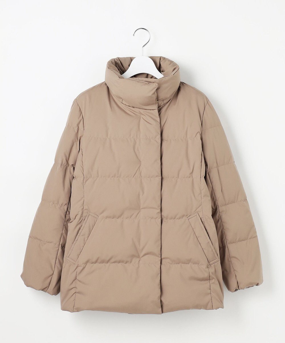 J.PRESS LADIES S 【洗える・2way】タフタダウン ミドル丈 コート 