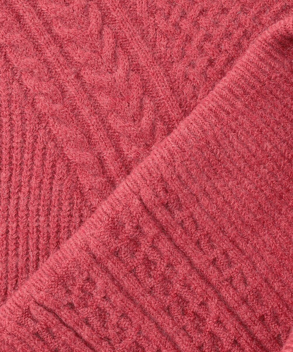 ANY SIS 【洗える】フロントケーブルポイントアンゴラブレンド ニット 