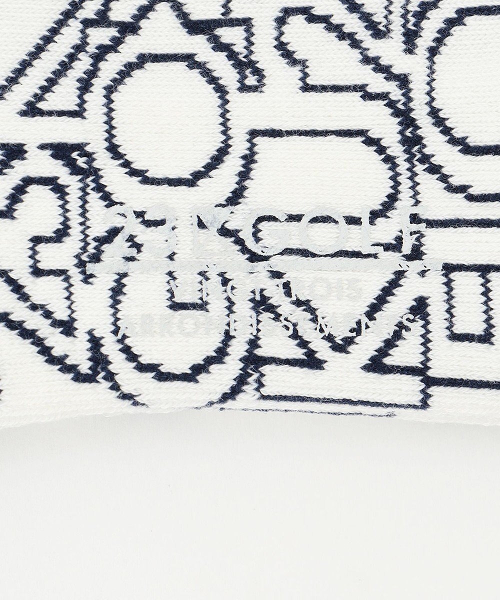 23区GOLF 【MEN】ロゴアンクルソックス 