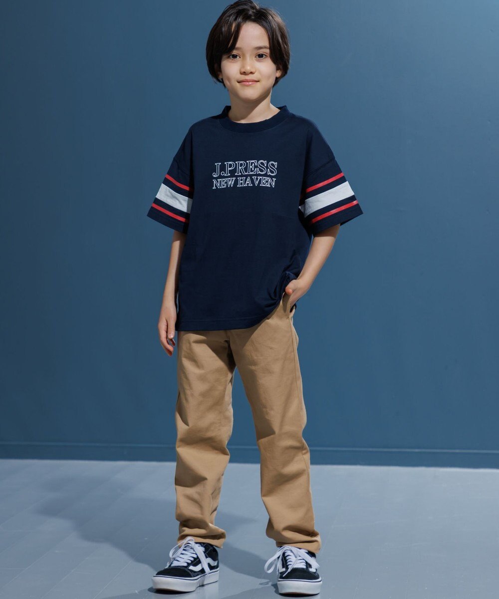 J.PRESS KIDS 【140-170cm】ビックシルエット ロゴＴシャツ 