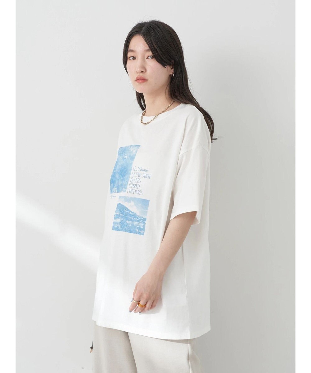 earth music&ecology フォトチュニックＴ 