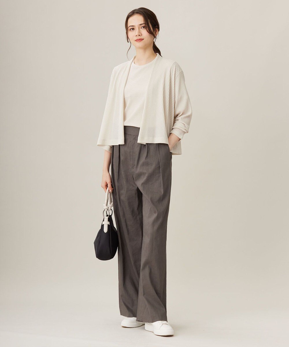 自由区 S 【アンサンブル対応・洗える】ハンディ カーディガン ショート丈 