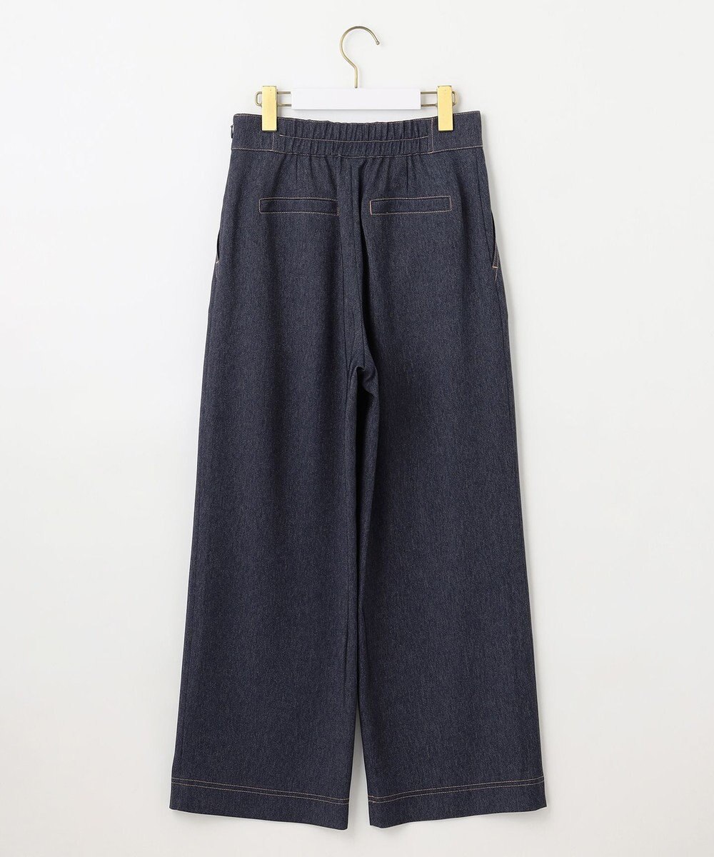 ANY SIS L 【洗える】マリンディテールシャンブレー パンツ 
