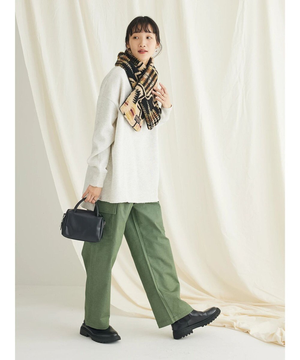 CRAFT STANDARD BOUTIQUE 裏起毛クルーネックチュニック 