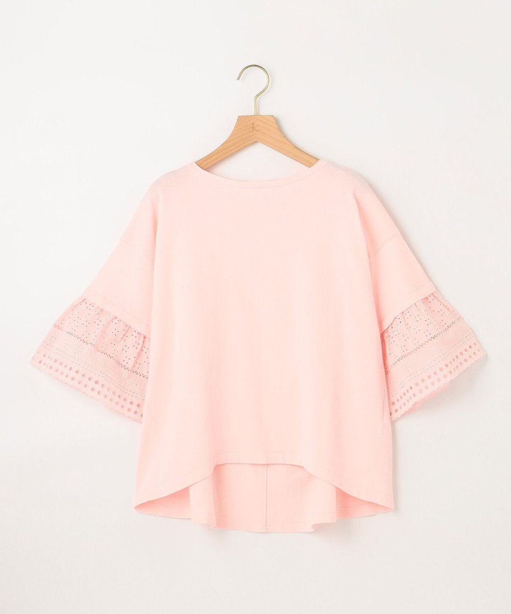 組曲 【WEB限定】レーススリーブ ニット 