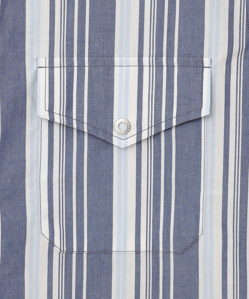 J.PRESS MEN バンドカラーリバーシブル シャツブルゾン 