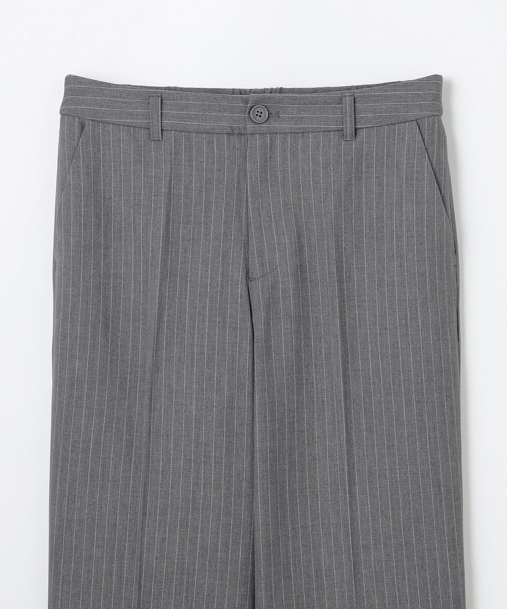 ANY L 【洗濯機可/ウエストゴム/２ＷＡＹストレッチ】テーパードパンツ 