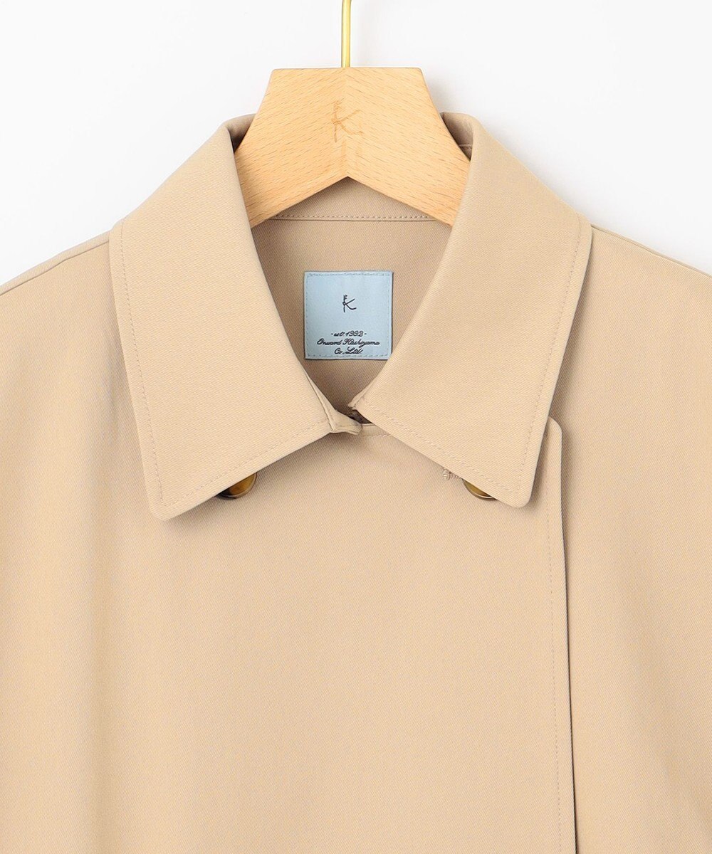 組曲 コットンライクツイル トレンチコート 