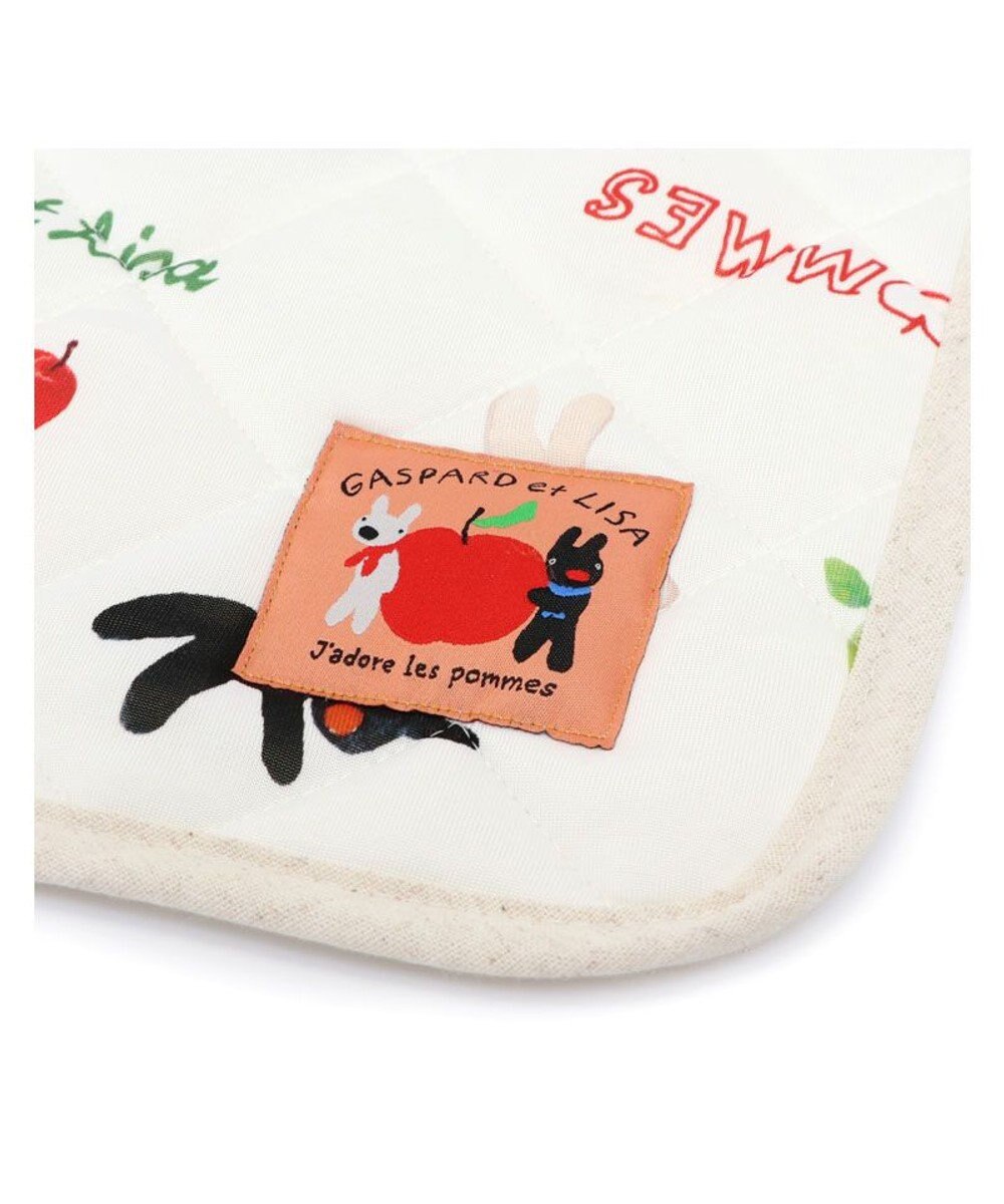 PET PARADISE リサとガスパール 冷感柔らかマット 《リンゴ柄》 Ｓ 