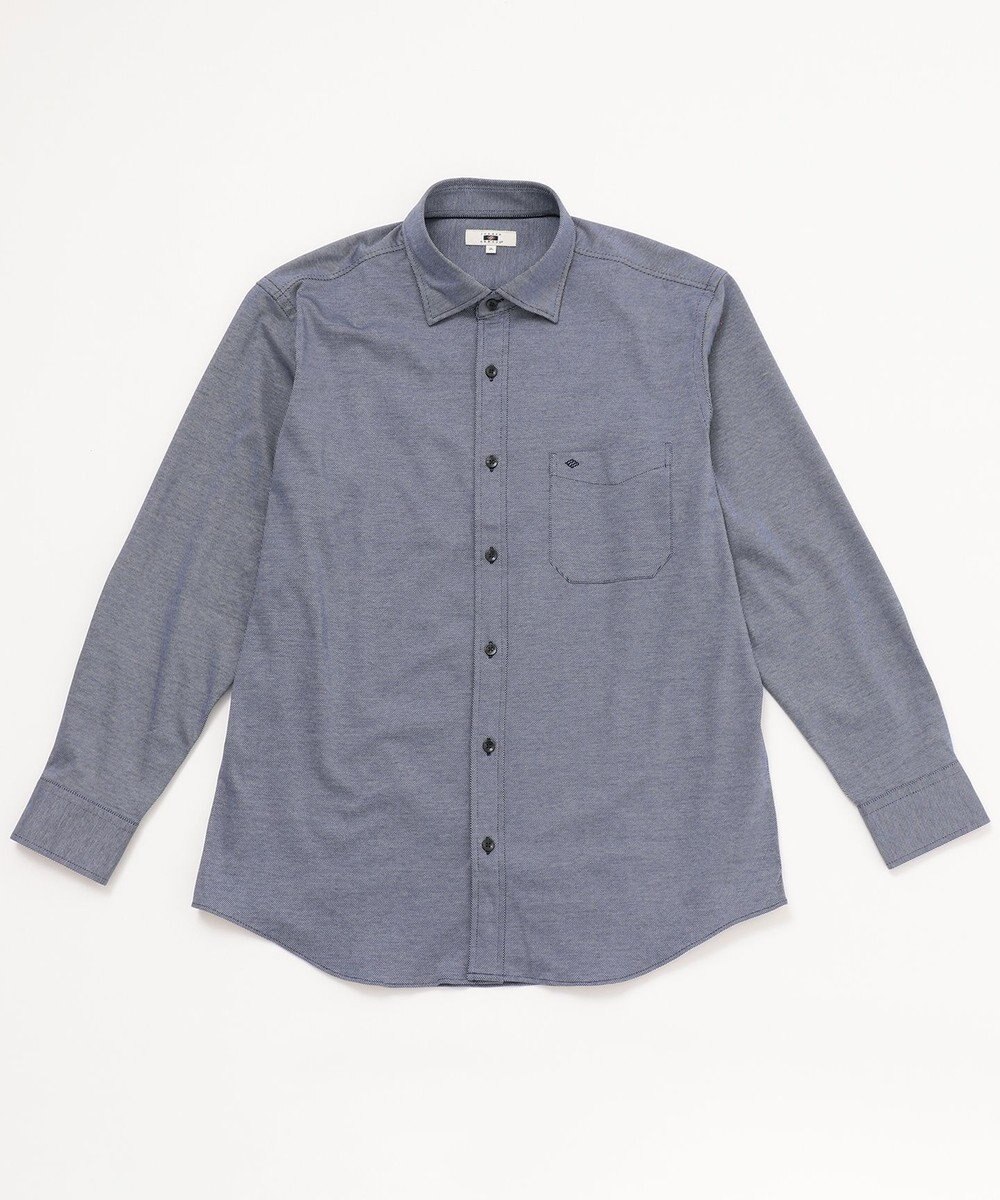 JOSEPH ABBOUD 【キングサイズ】コンパクトジャージーバーズアイ シャツ 