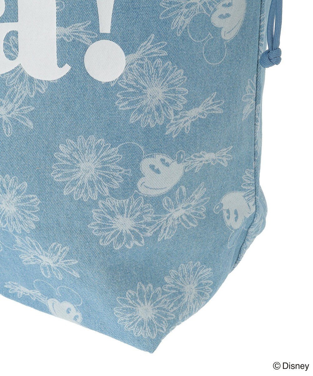 Green Parks ミッキー＆フレンズ／花柄デニムトートバッグ 