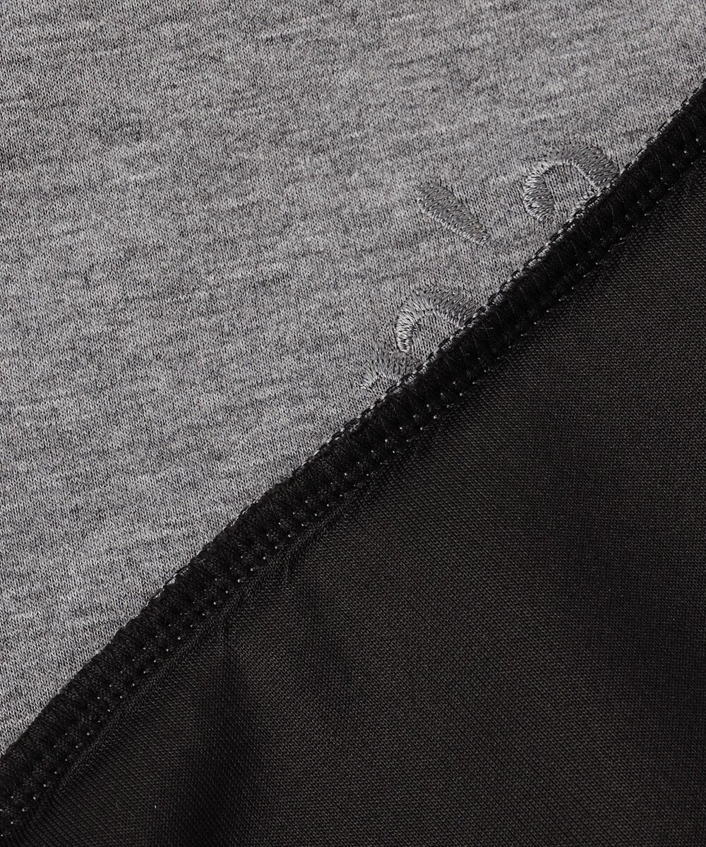 ANY L ロゴ刺繍ダンボールトレーナー 