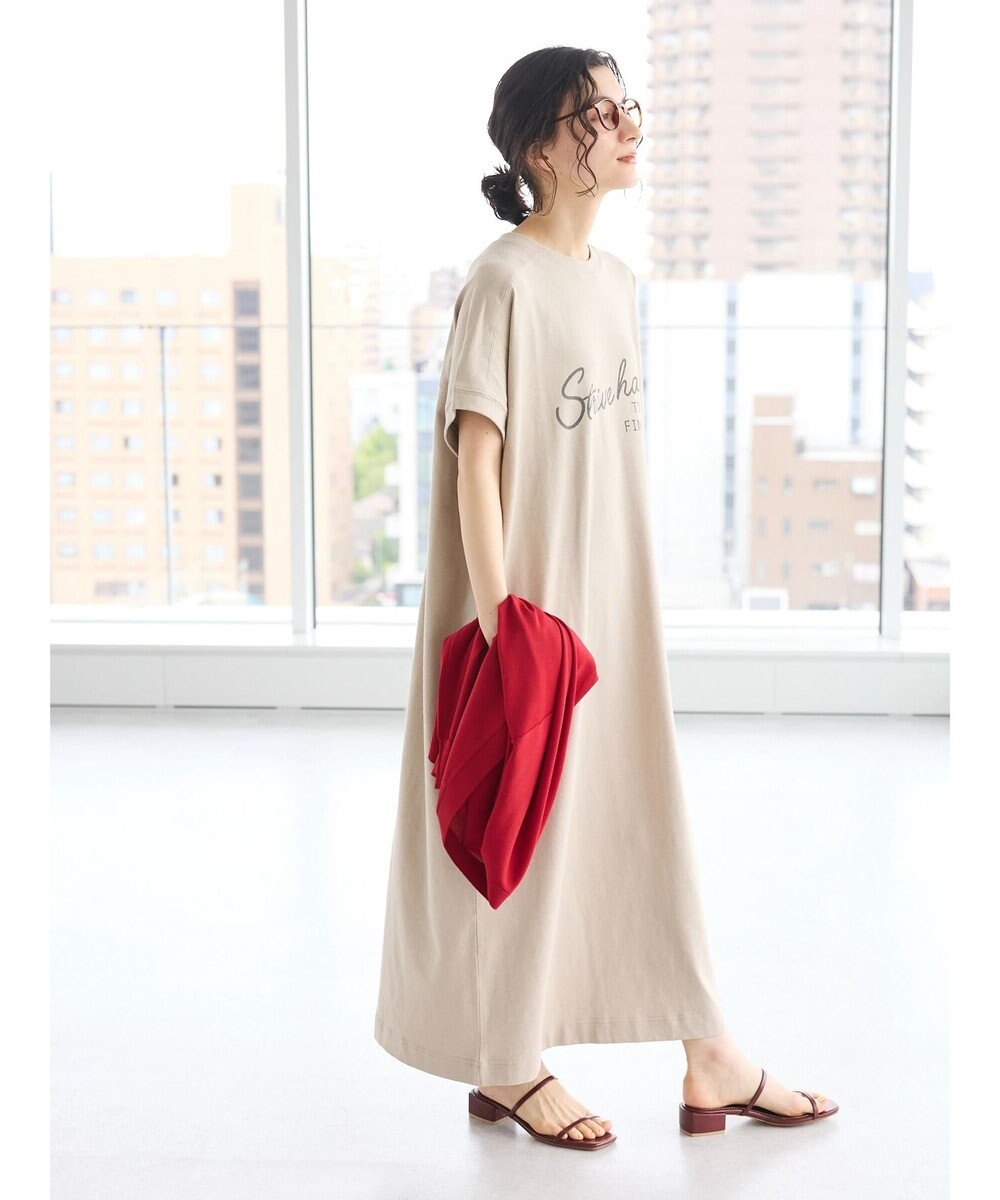 CRAFT STANDARD BOUTIQUE 10/- ヴィンテージフレンチスリーブワンピース 