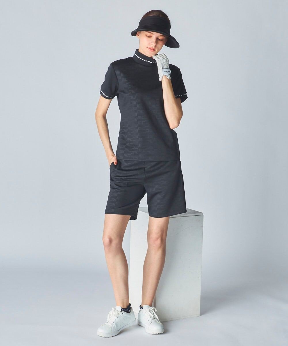 FILA GOLF／marie claire 【marie claire SPORT】ライトダンボールニットショートパンツ 