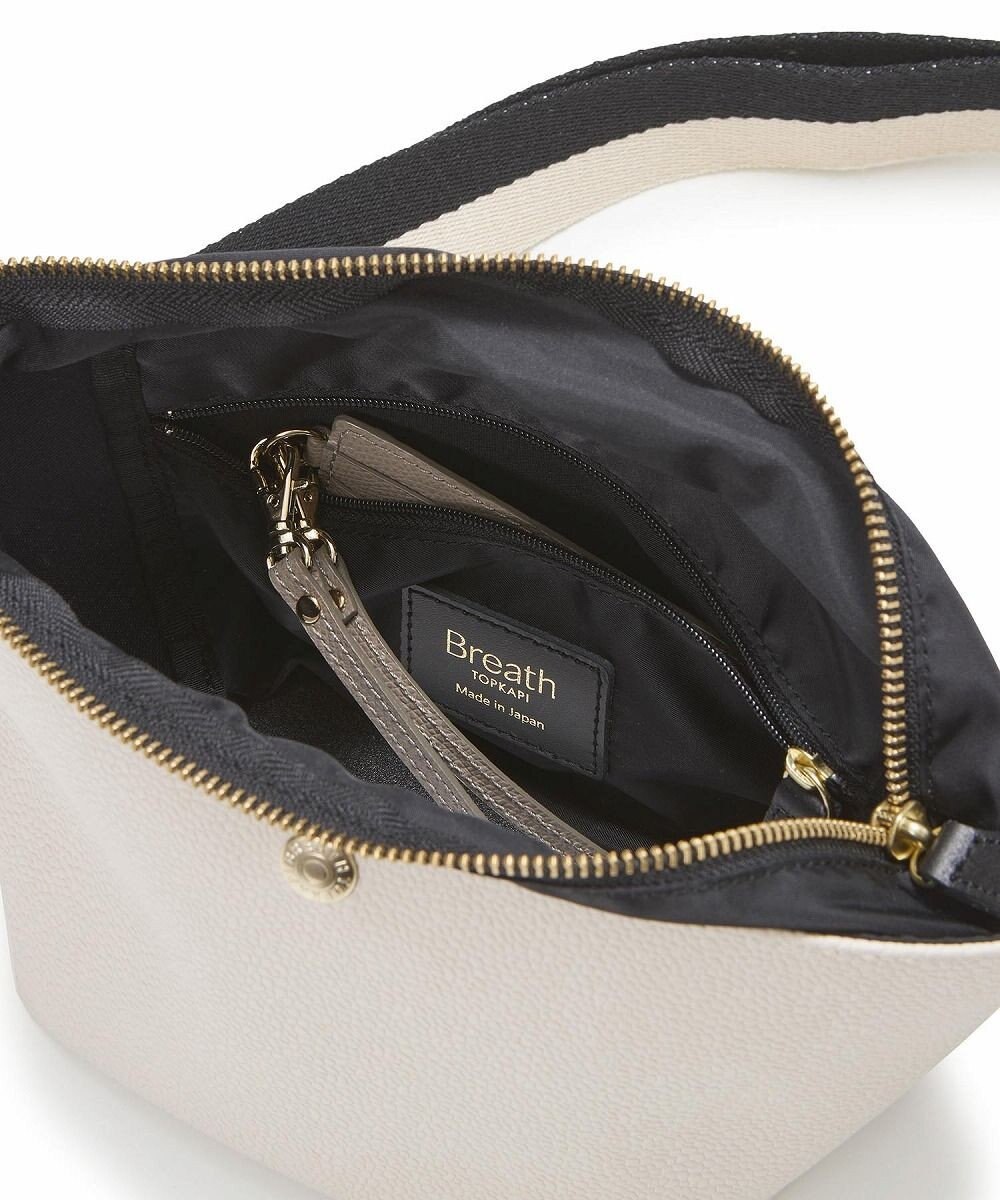 TOPKAPI 【Breath TOPKAPI】SCOTCH GRAIN スコッチグレイン プレーン 2トーンテープ ショルダー バッグ 