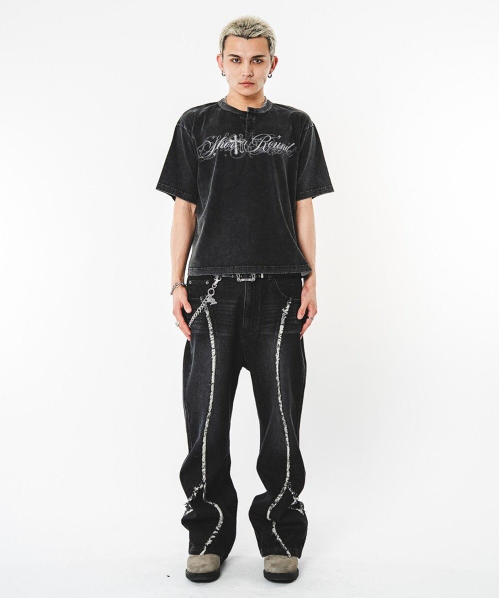 WEGO 【ユニセックス着用ITEM/MLサイズ展開】ブリーチヘンリーグラフィックT（SS） 
