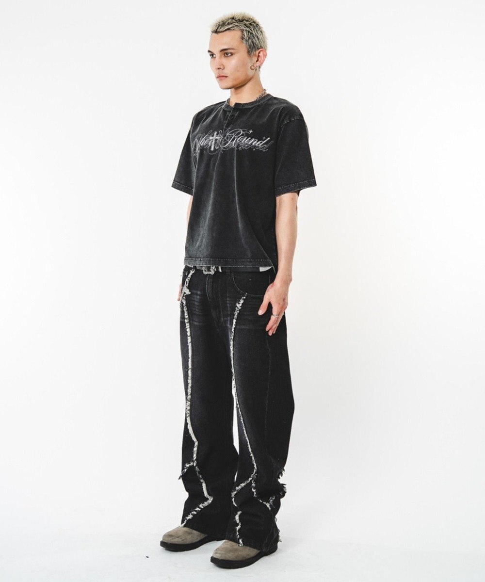 WEGO 【ユニセックス着用ITEM/MLサイズ展開】ブリーチヘンリーグラフィックT（SS） 