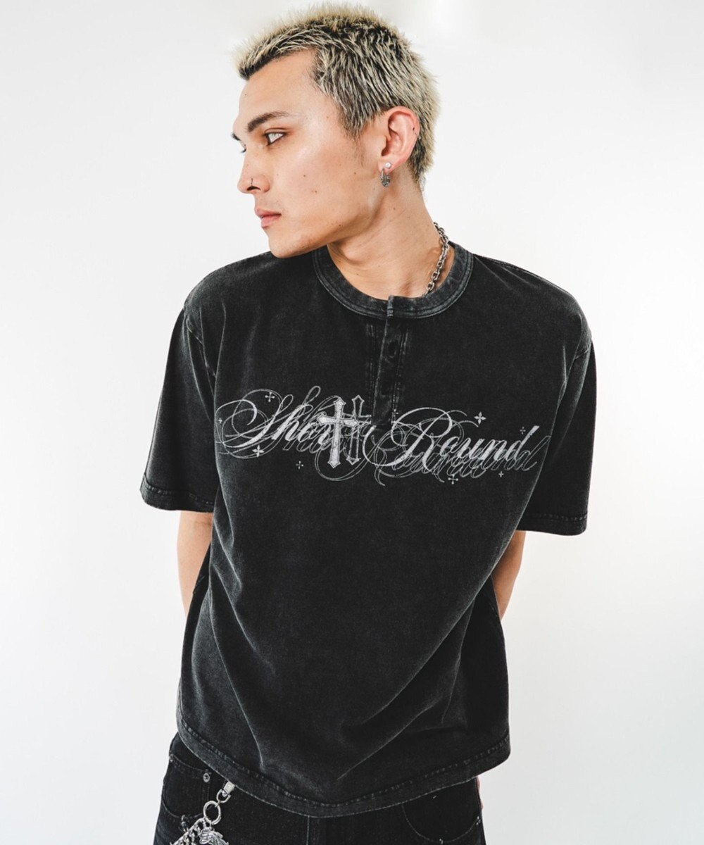 WEGO 【ユニセックス着用ITEM/MLサイズ展開】ブリーチヘンリーグラフィックT（SS） 