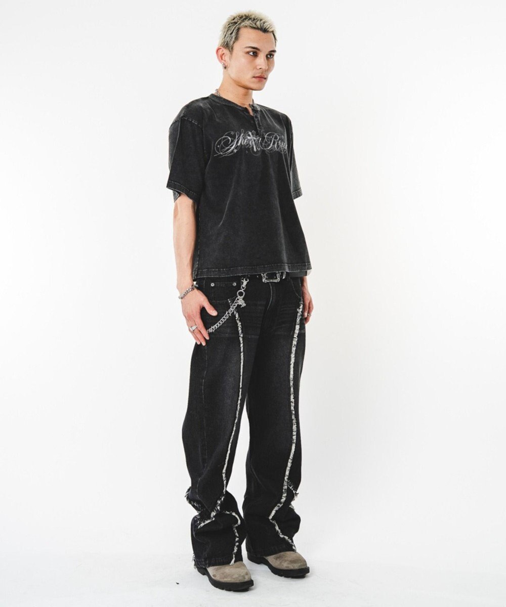 WEGO 【ユニセックス着用ITEM/MLサイズ展開】ブリーチヘンリーグラフィックT（SS） 