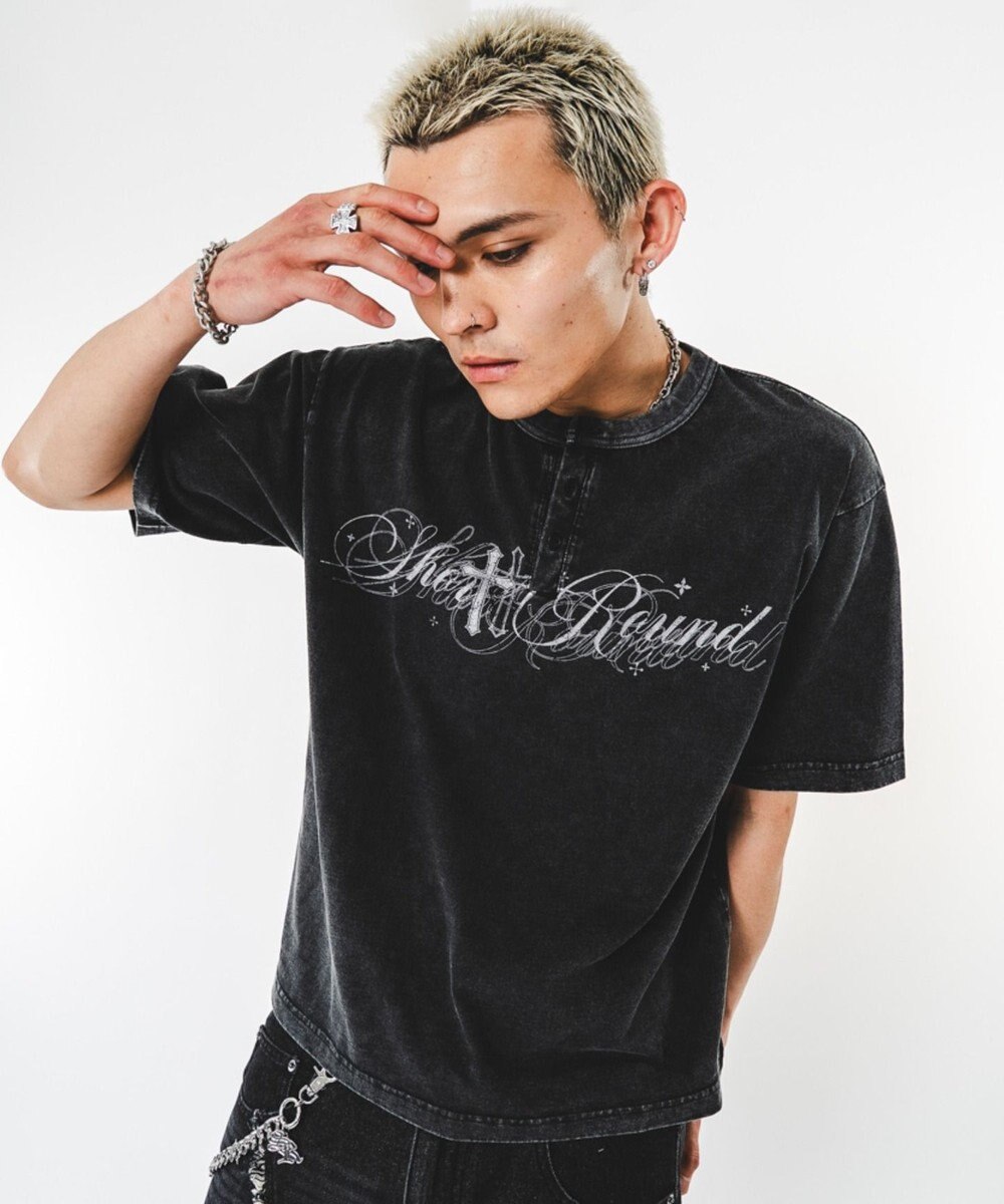 WEGO 【ユニセックス着用ITEM/MLサイズ展開】ブリーチヘンリーグラフィックT（SS） 