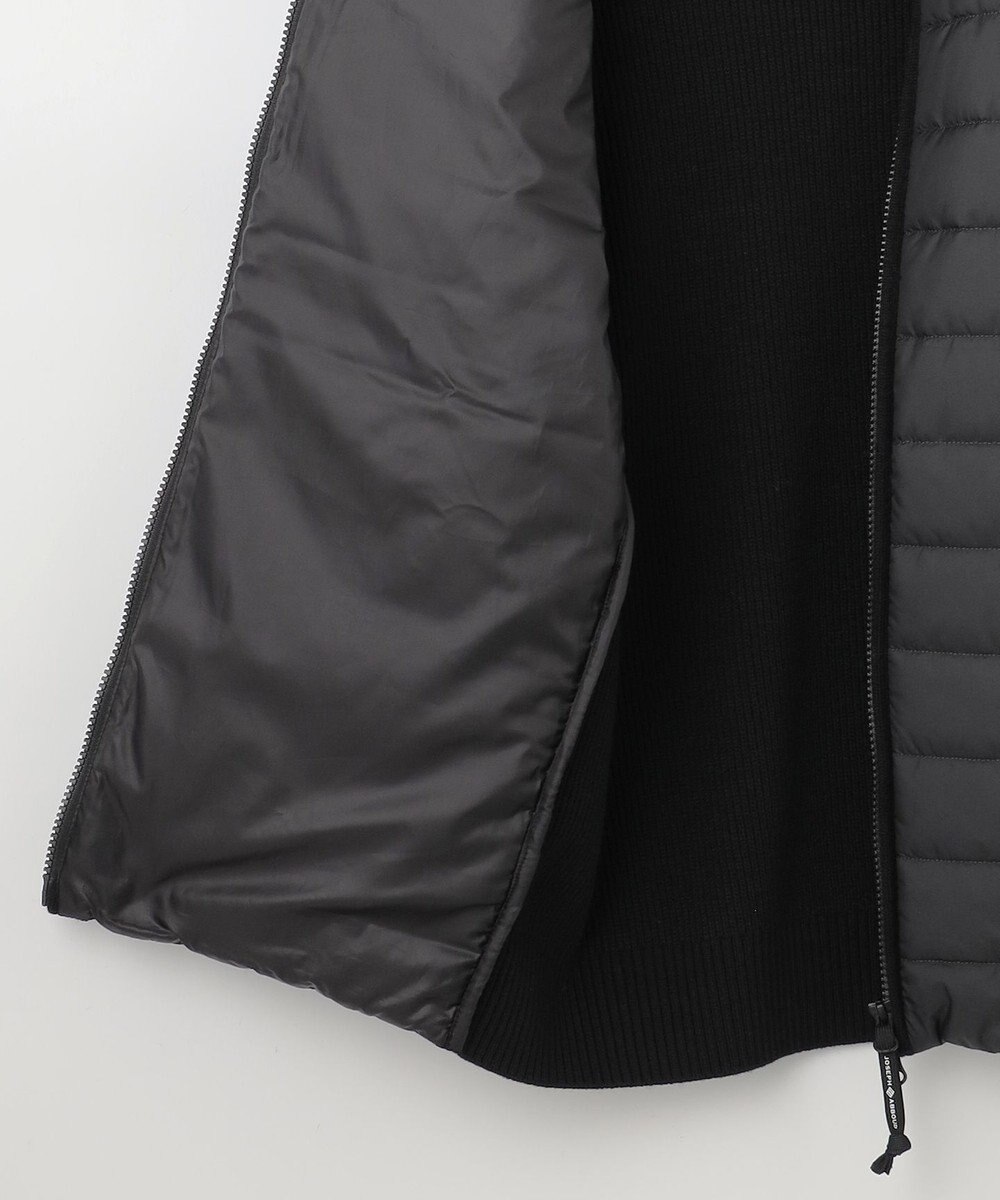 JOSEPH ABBOUD MOUNTAIN 【軽量/保温性/防風性】バルキーウール キルト ブルゾン 