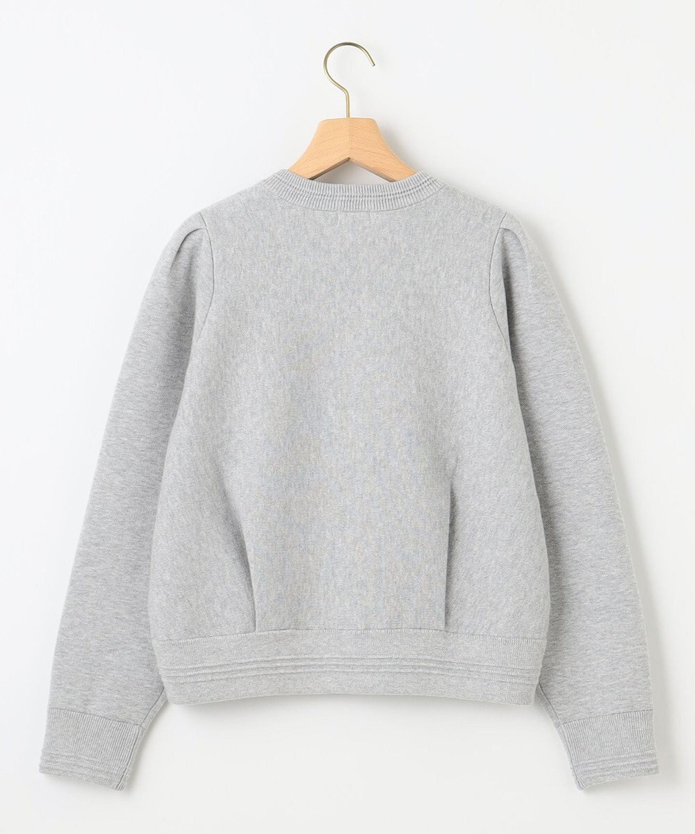 組曲 L スウェットライクニットブルゾン 