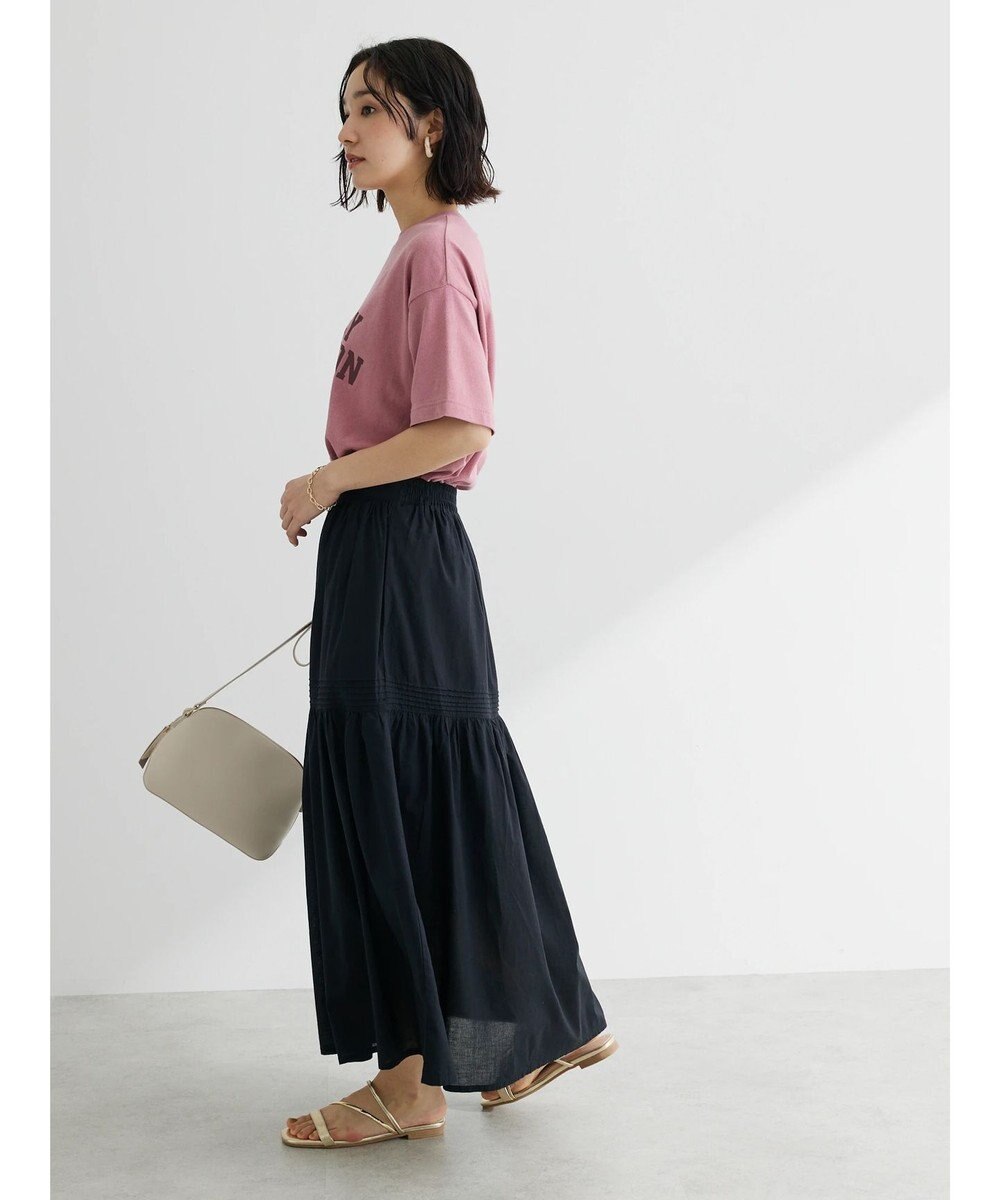 Green Parks ティアードロングスカート 