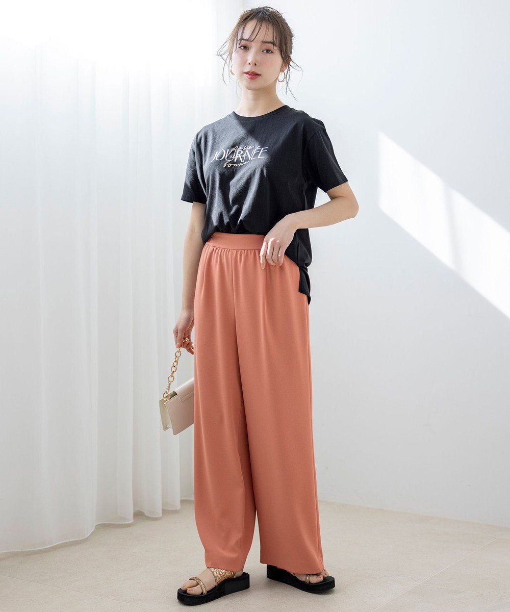 ANY SIS 【洗える】アソートロゴ Tシャツ 