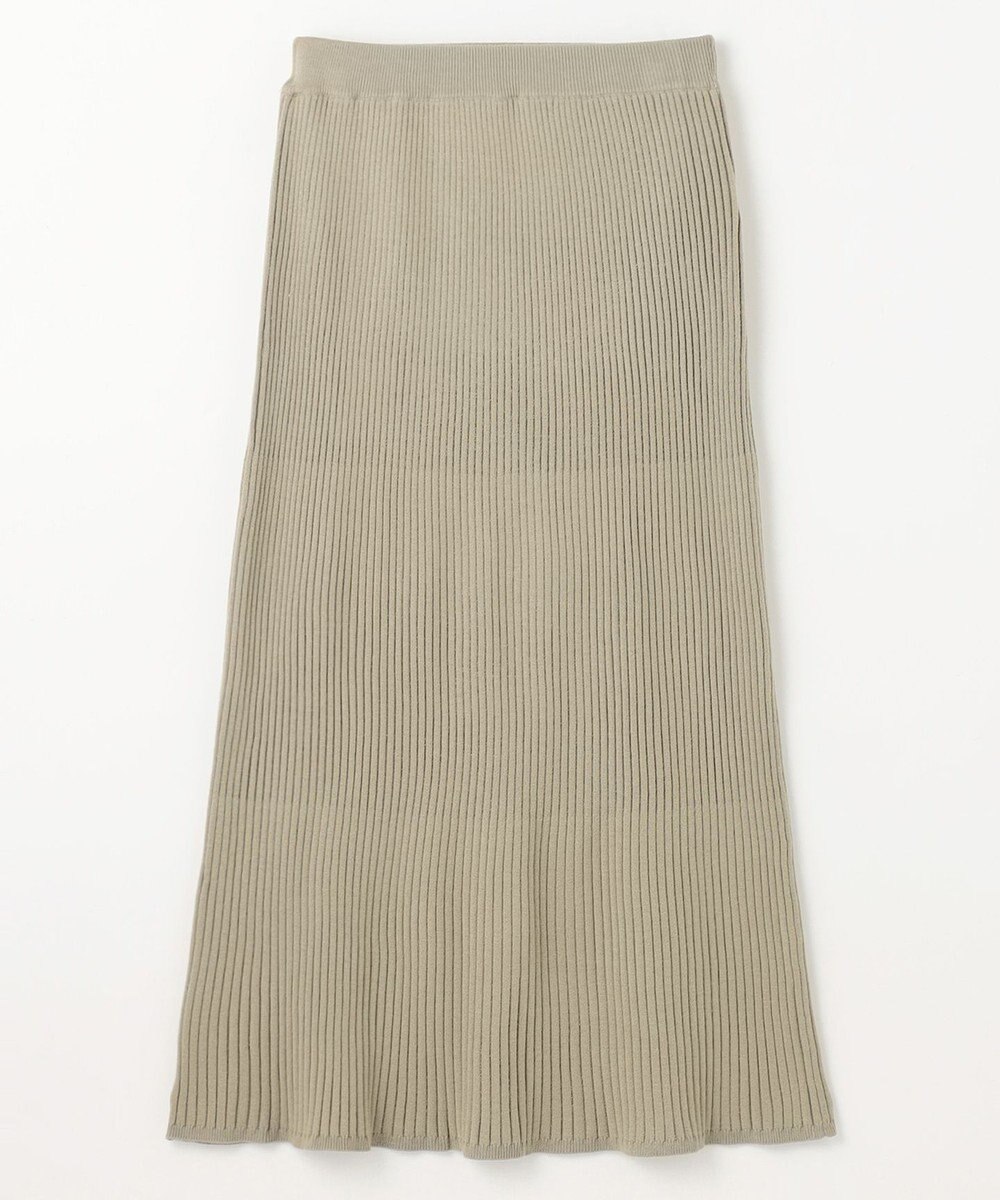 ANY L フェザーカーディガン×ニットスカートセットアップ 