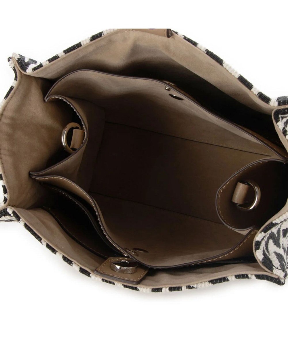 UNBILLION cachecache アニマル柄ヒネリハンドルインバッグセットトート 