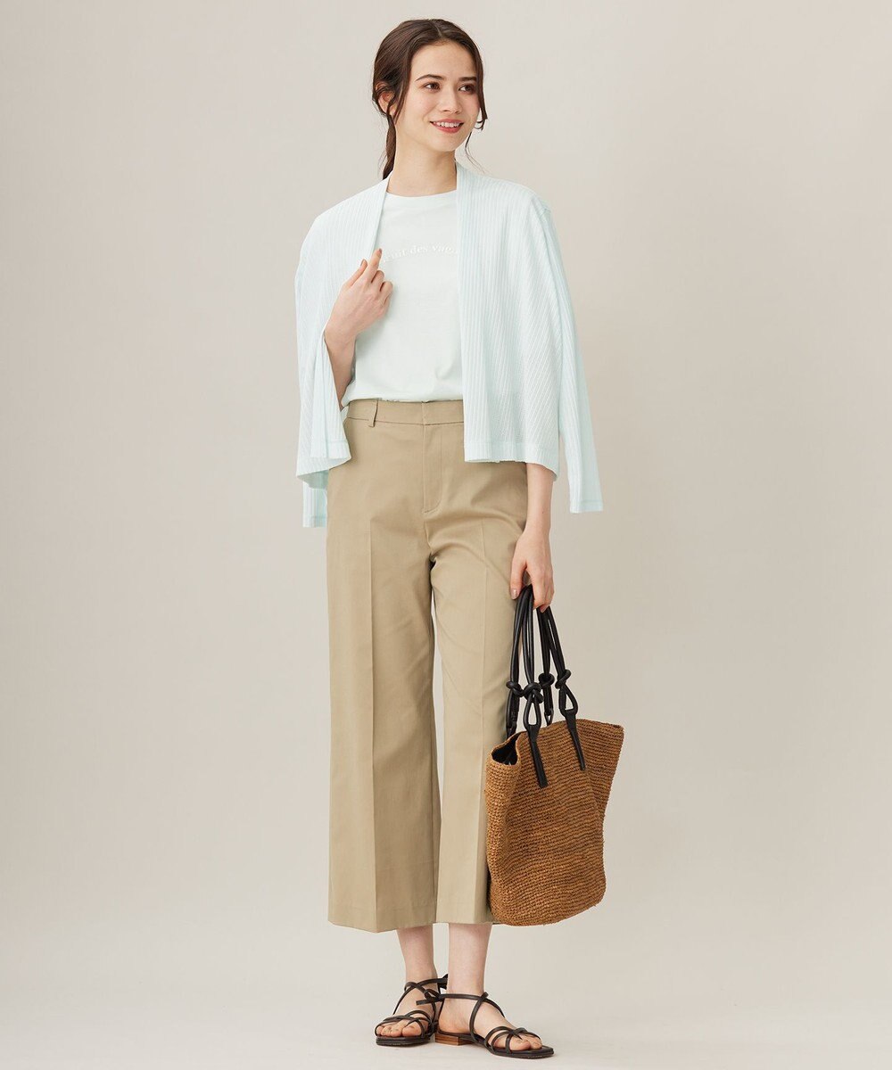 自由区 S 【アンサンブル対応・洗える】ハンディ カーディガン ショート丈 