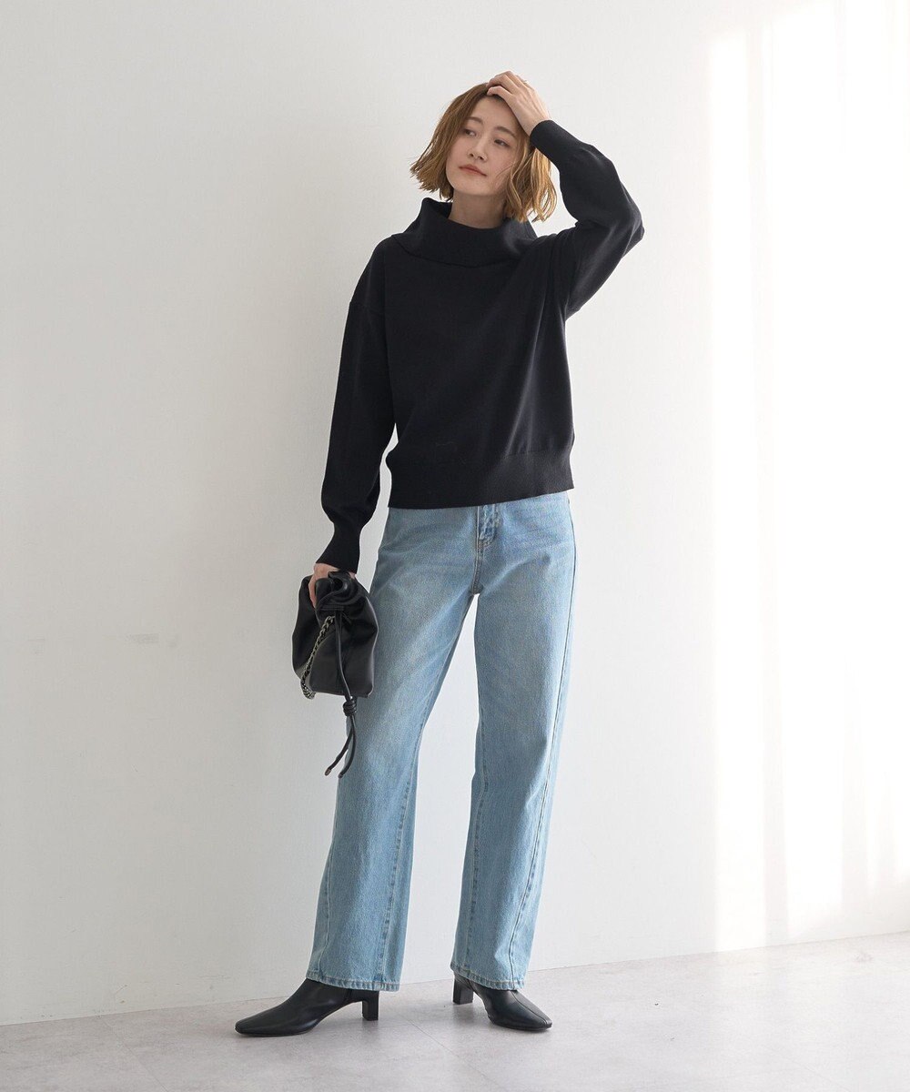 YECCA VECCA オフタートルネックニット 