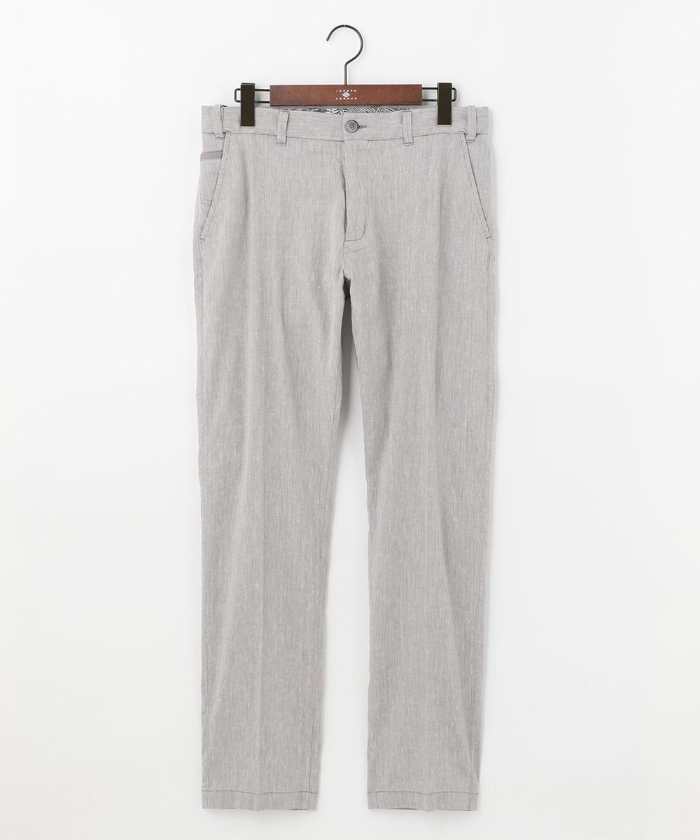 JOSEPH ABBOUD 【キングサイズ】リヨセルリネンシャンブレー パンツ 