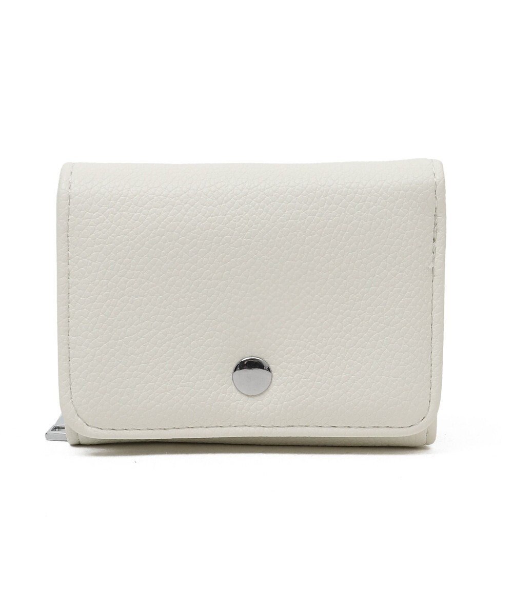 WEGO シンプルフラップミニウォレット 