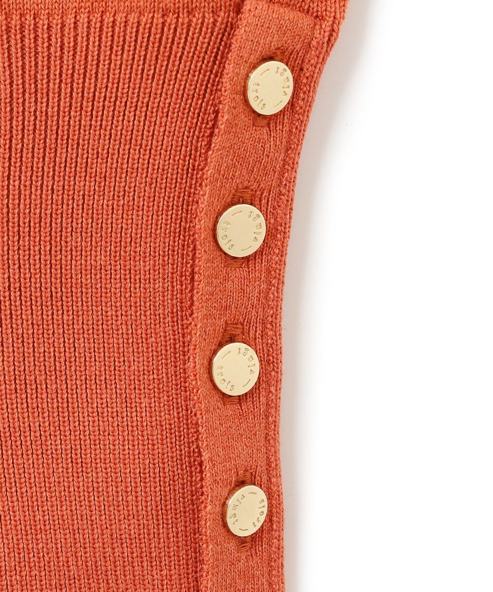 23区 【洗える】ウールコットンストレッチ ニット 