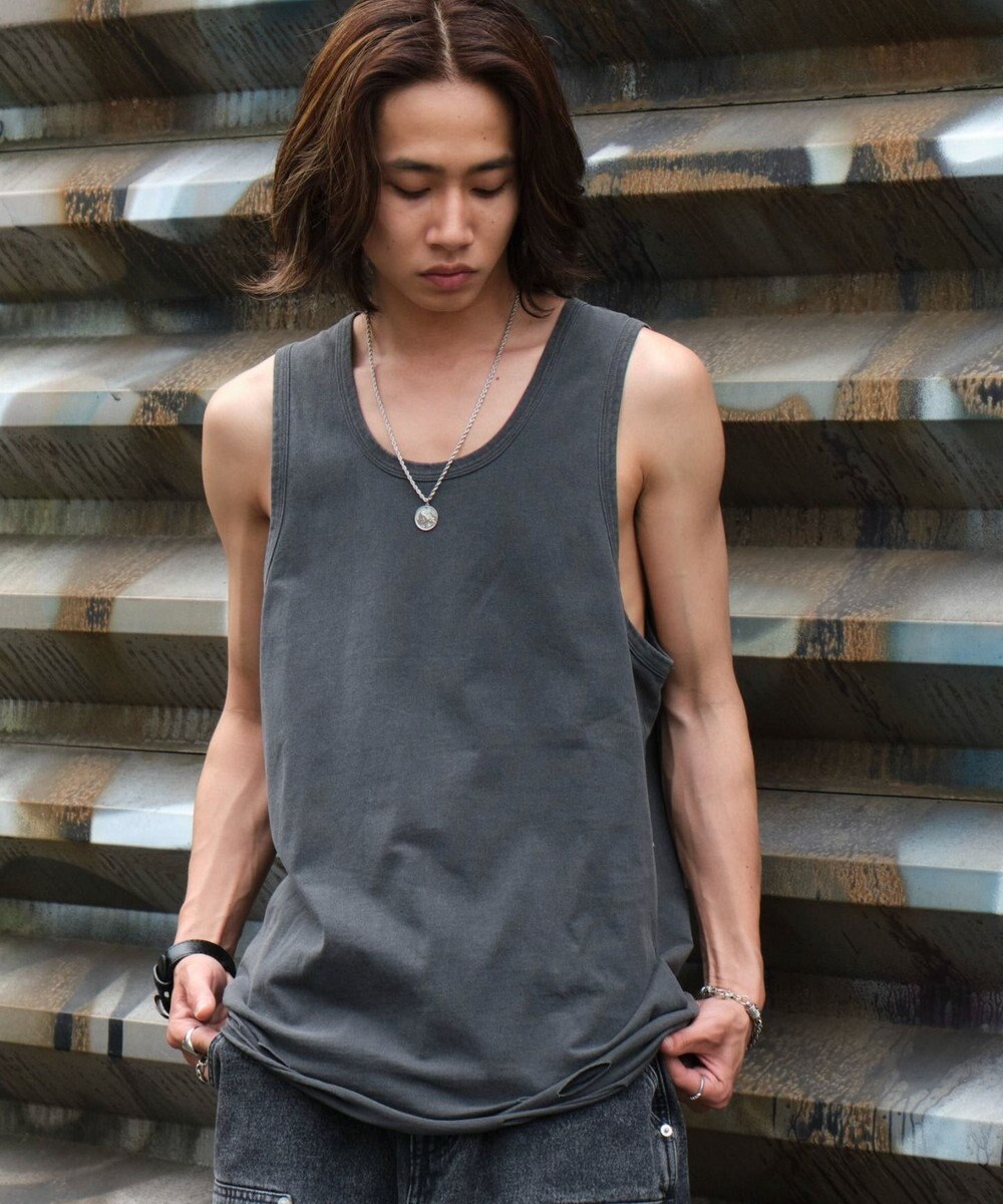 WEGO ダメージタンクトップ 