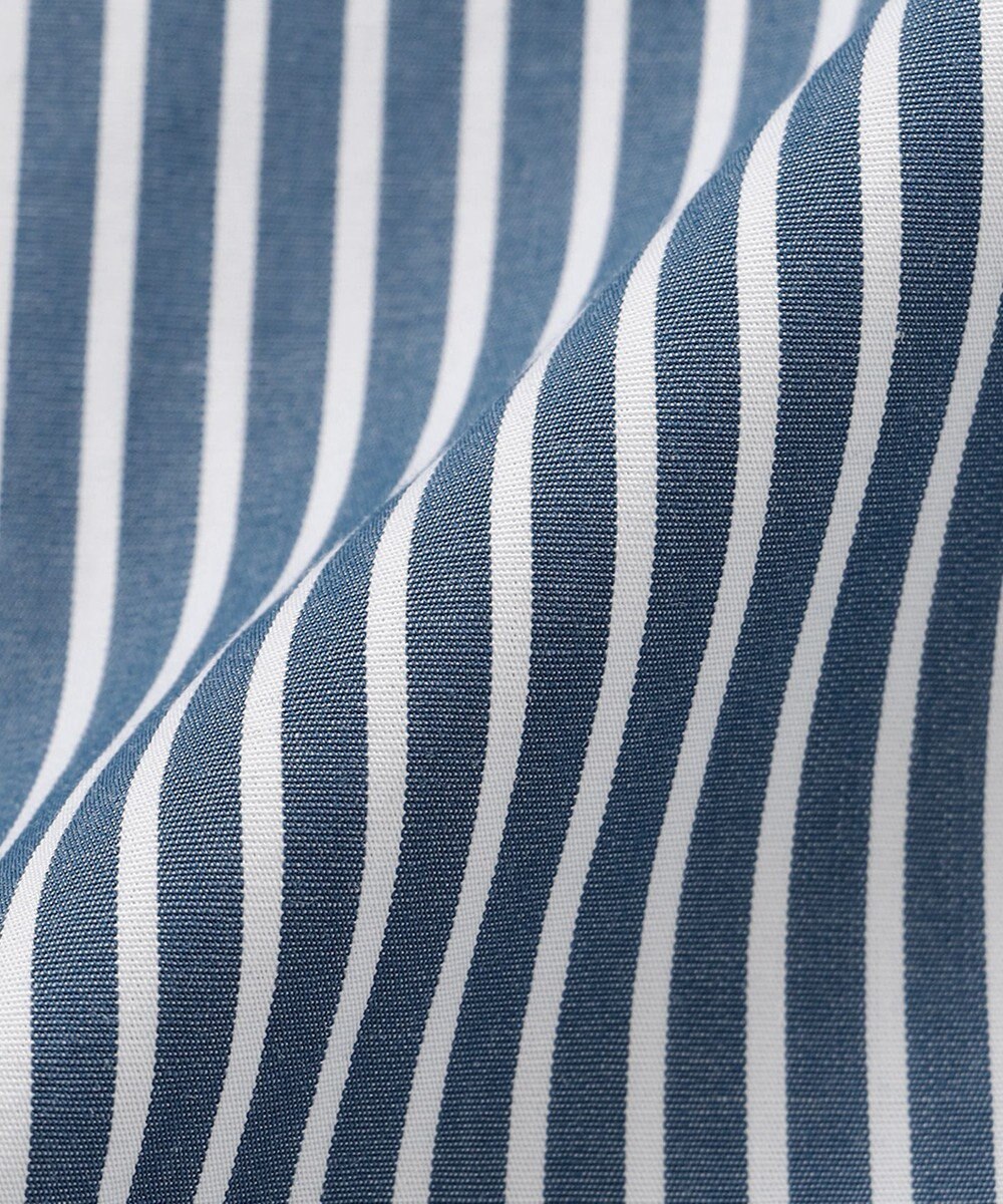 23区 S 【洗える】CANCLINI ポケット付き パールボタン シャツブラウス 