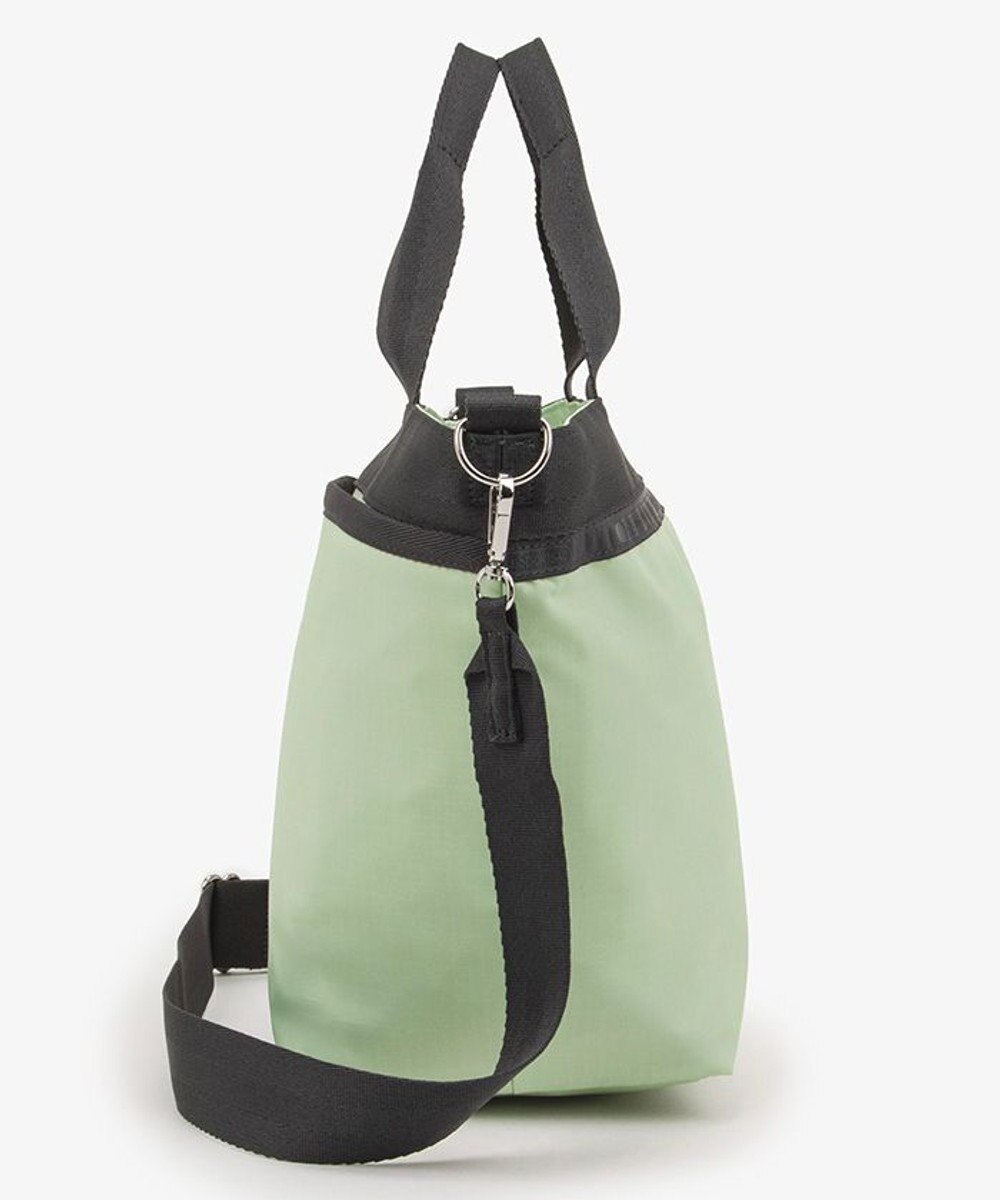 LeSportsac BUCKET TOTE/フロスティグリーン/サンダー 