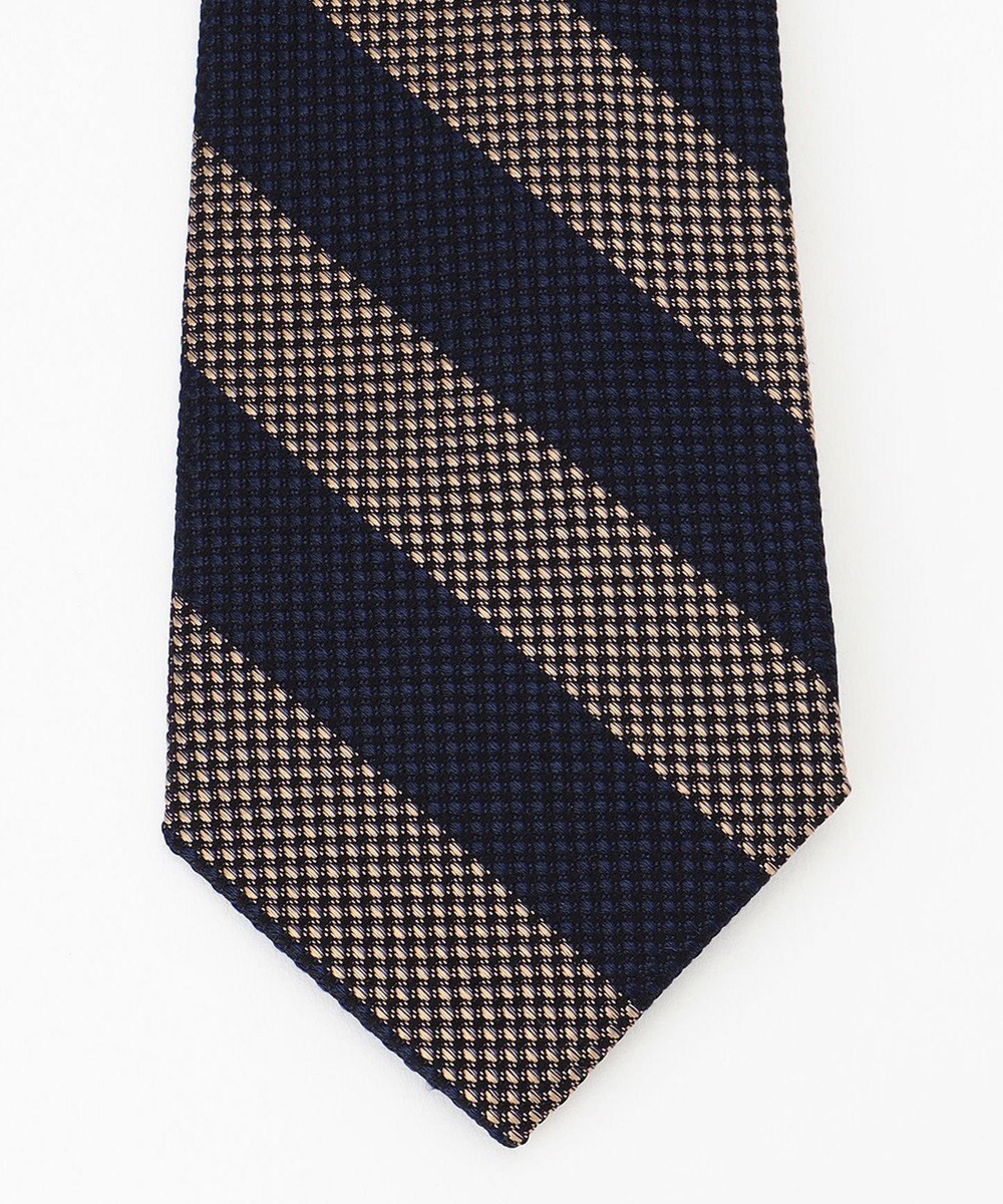 J.PRESS MEN スパンシルク レジメンタル柄ネクタイ 