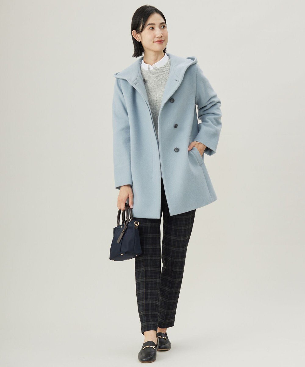 J.PRESS LADIES 【WEB限定・洗える】WOOLY NEP クルーネックニット 