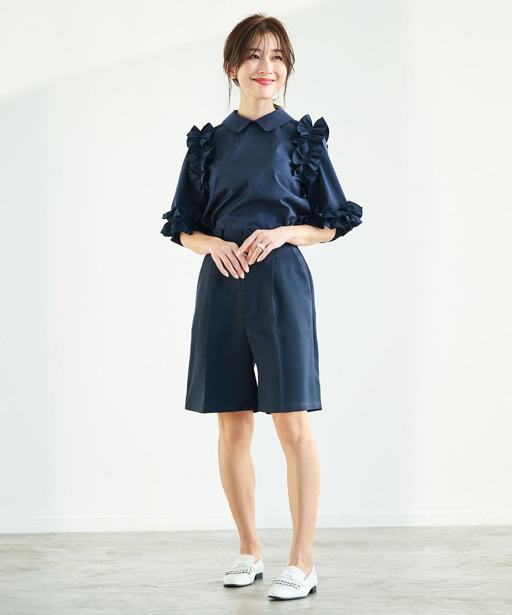 #Newans ストレートシルエットハーフパンツ 